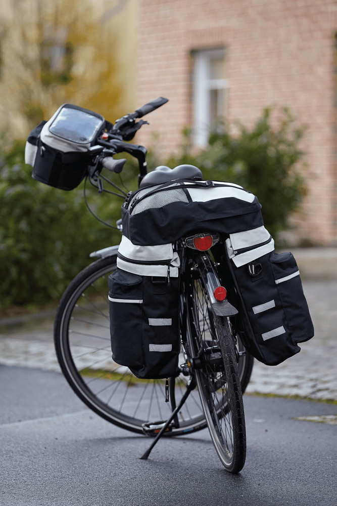 BIKE - Fahrrad-Packtaschenset 3-teilig