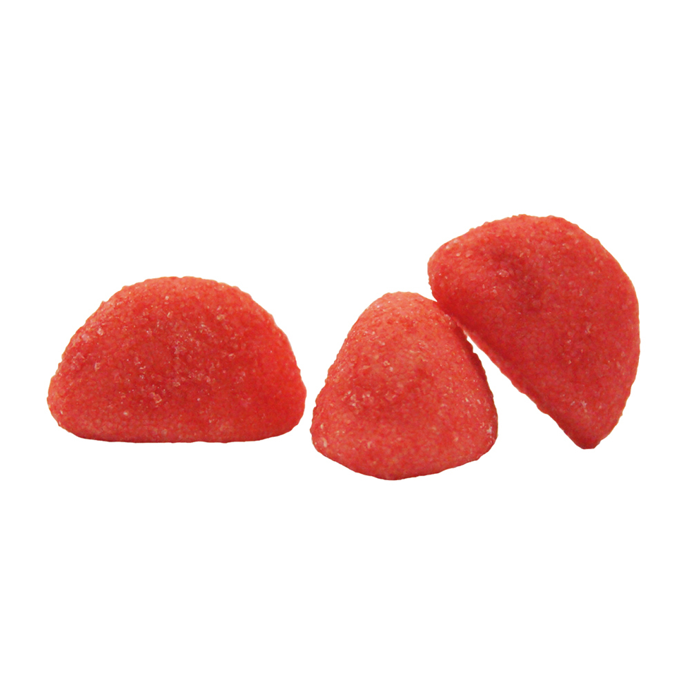 HARIBO Primavera Erdbeeren Werbetüte 3 Stück , Inhalt: HARIBO Primavera Erdbeere rot