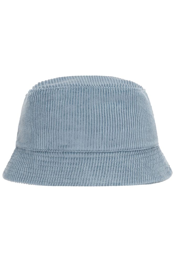Corduroy Fisherman Hat Organic Cotton - Milky-blue (ca. Pantone 5425 C)