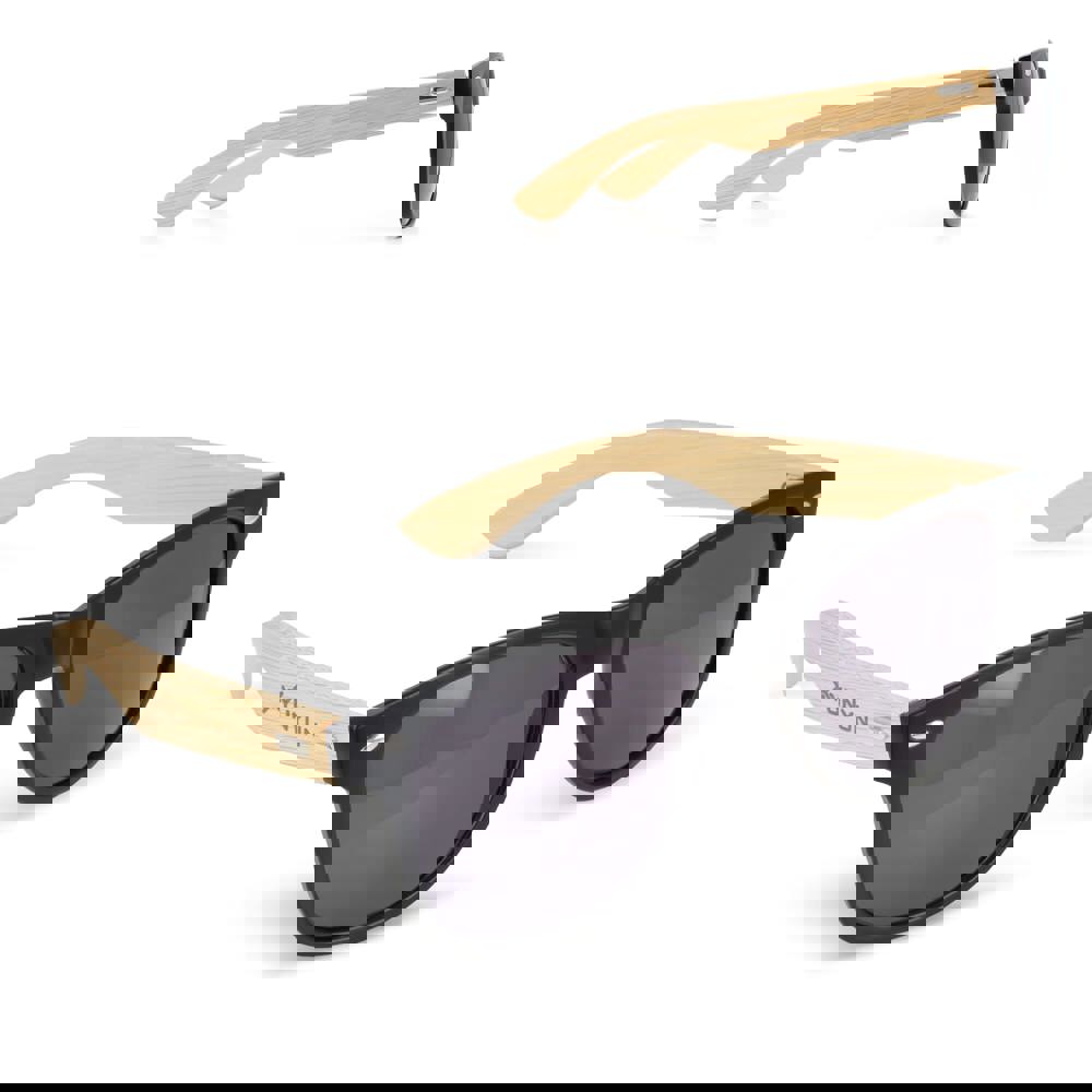 Justin RPC-Sonnenbrille mit Bambus UV400