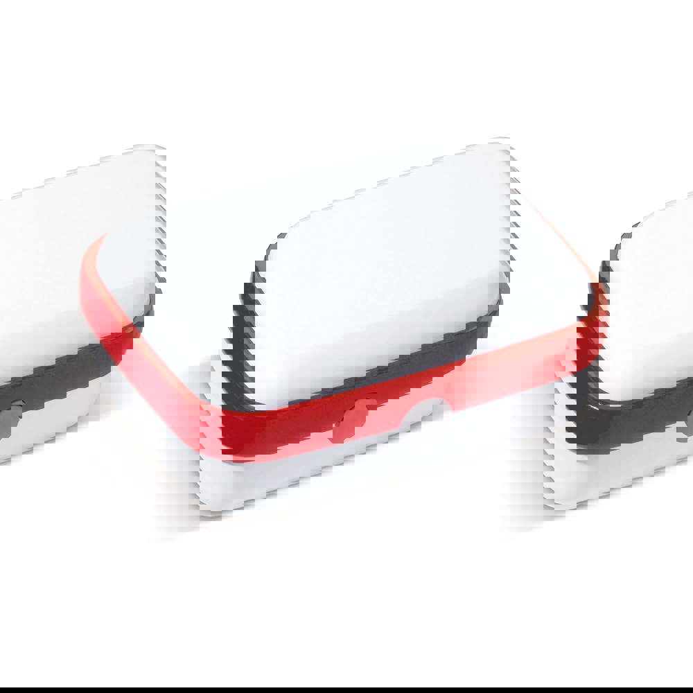 Brotdose Fresh 1000ml - Weiss / Rot