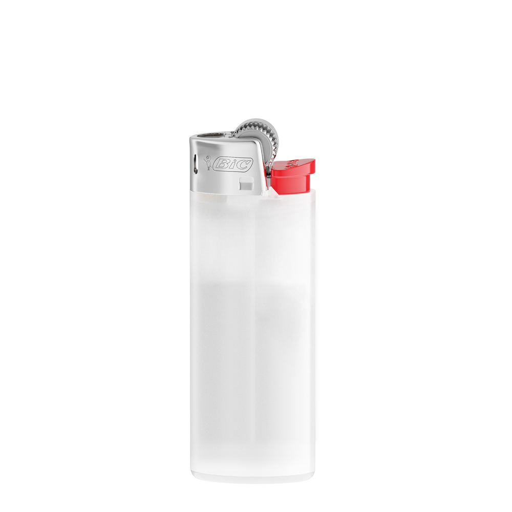 BIC® J25 Standard Feuerzeug - Durchscheinend Weiß