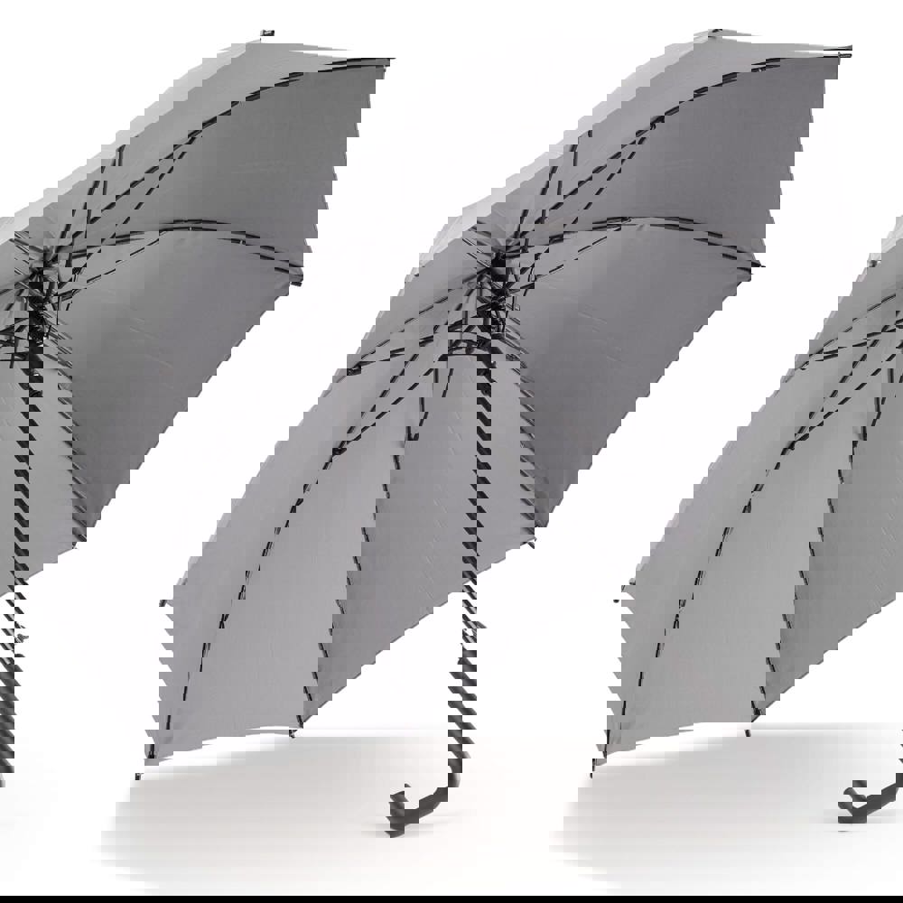 Luxus-Stockschirm 23” mit automatischer Öffnung - Grau