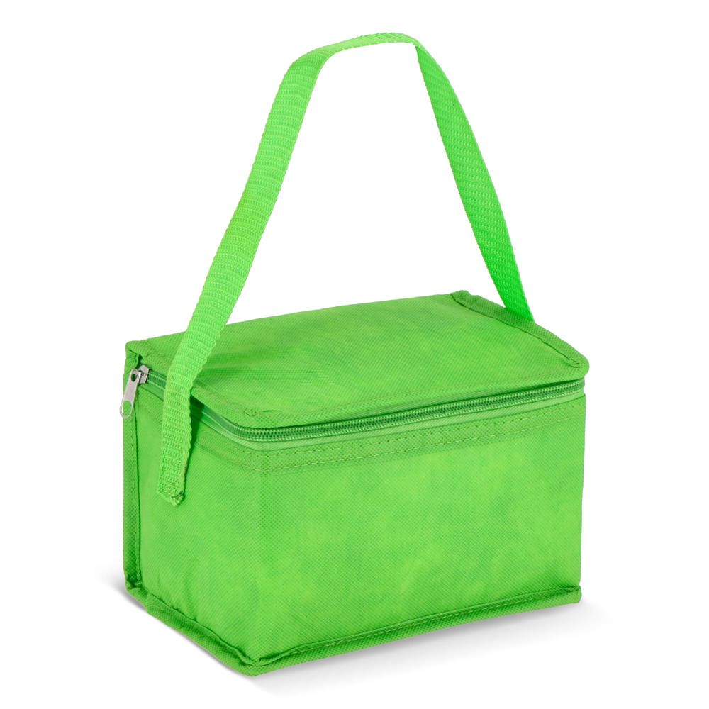 R-PET 6 Dosen-Kühltasche Non Woven 20x 13 x 12,5cm 75g/m² - Hellgrün