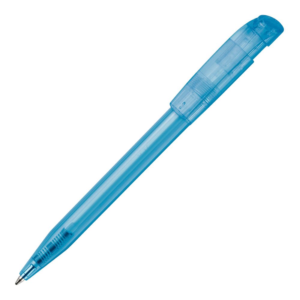 Kugelschreiber S45 Clear Transparent - Transparent / Hellblau