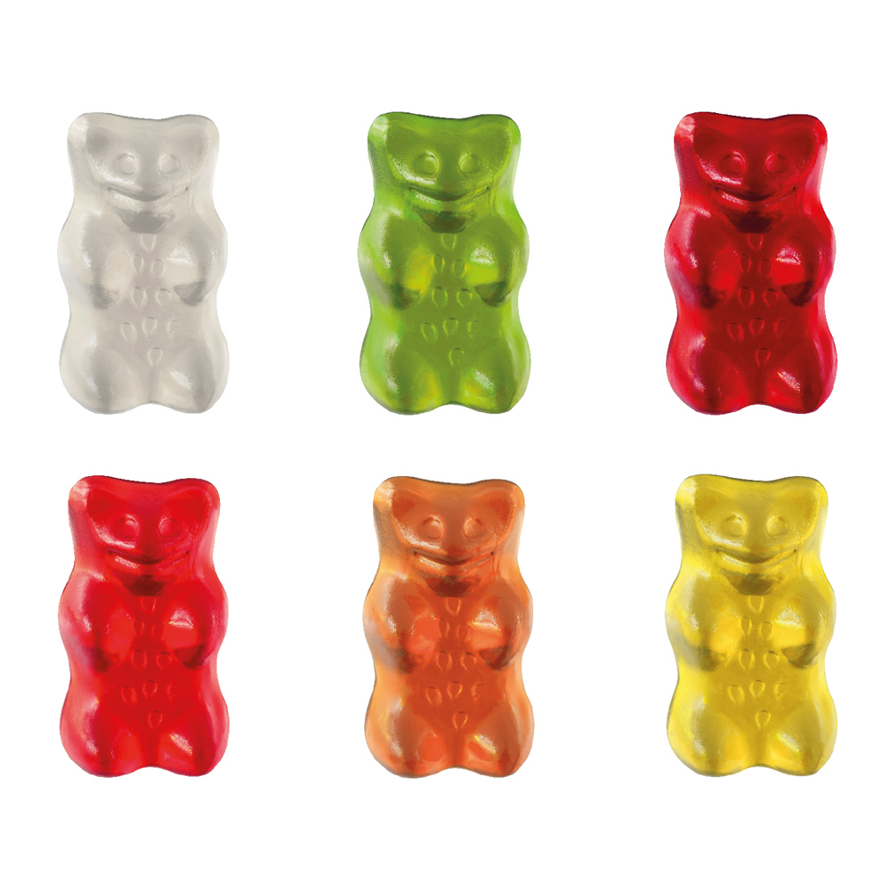 HARIBO Mini Goldbären Werbetüte 6,5 g , Inhalt: HARIBO Mini Goldbären bunt gemischt
