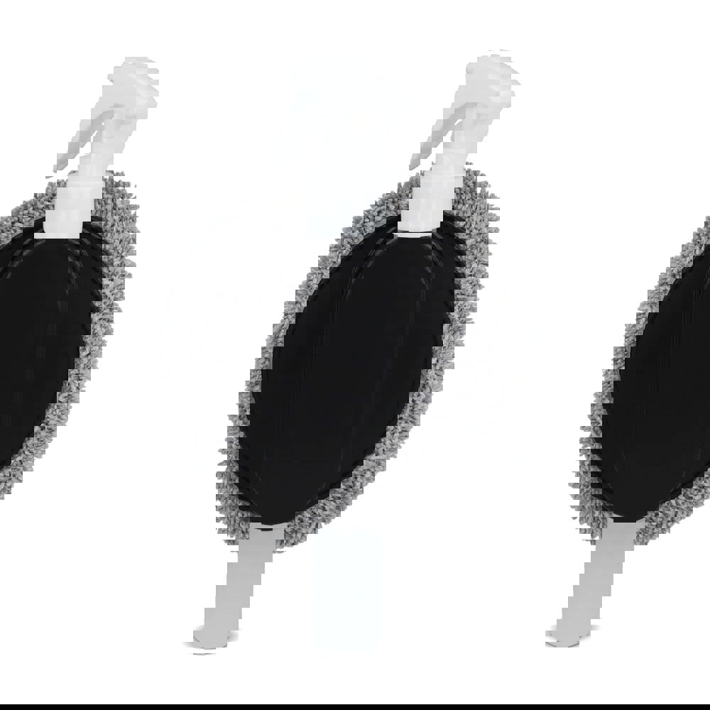 2-in-1-Spray und Reinigungstuch - Schwarz