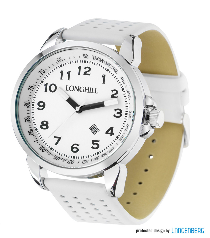 Metalluhr LEVIN - Weiss