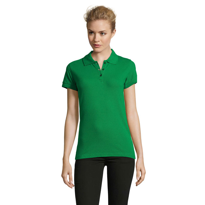 PERFECT WOMEN - PERFECT DAMEN POLO 180g - Kelly Green