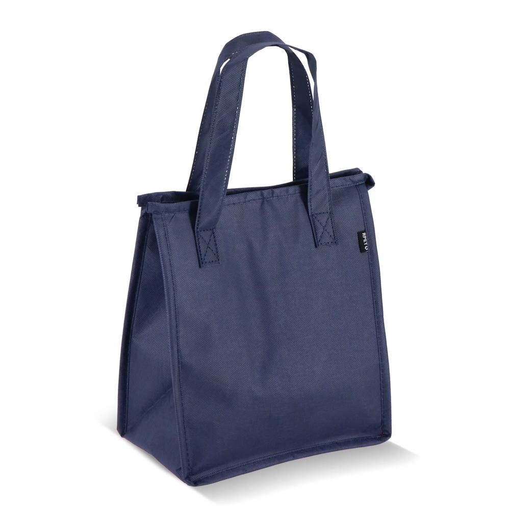 R-PET Kühltasche Non Woven 23x 15 x 27,5cm 75g/m² - Dunkelblau