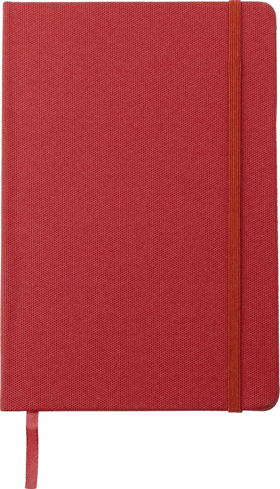 rPET Notizbuch (DIN A5) Samira - Rot