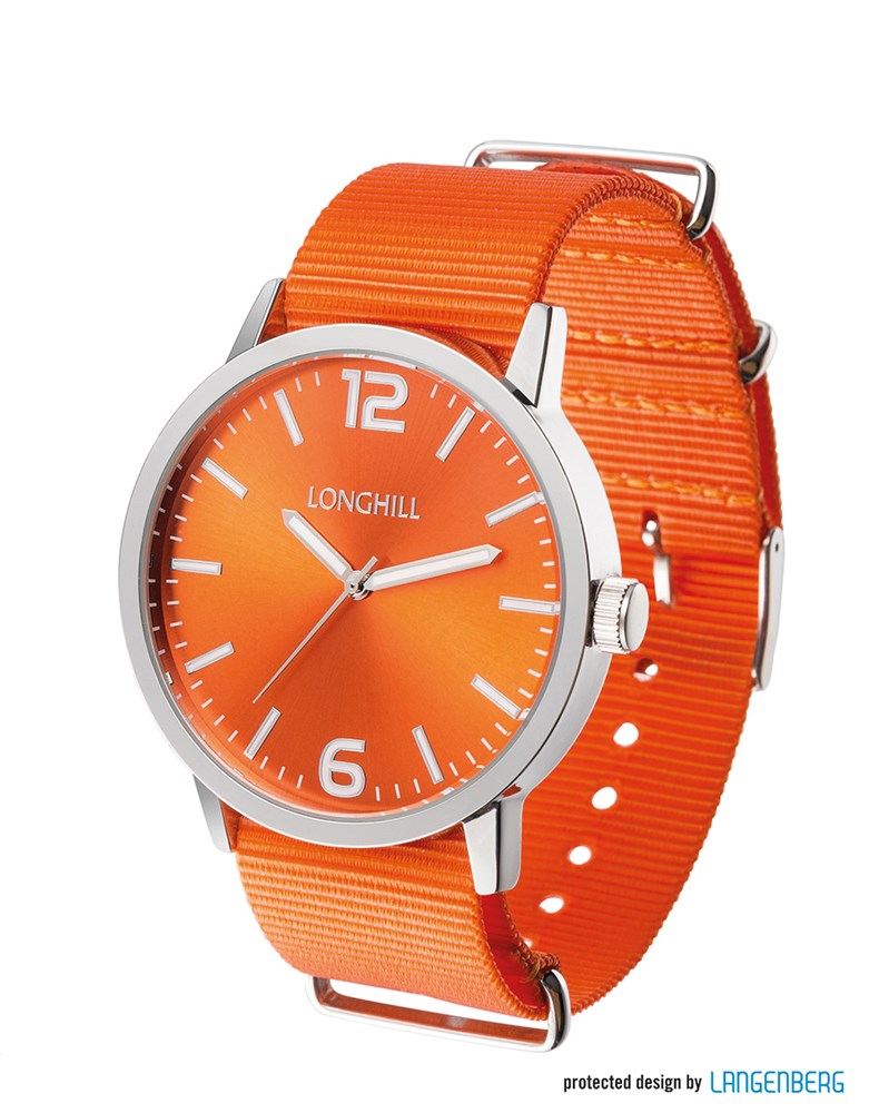 Metalluhr TEXSTYLE - Orange
