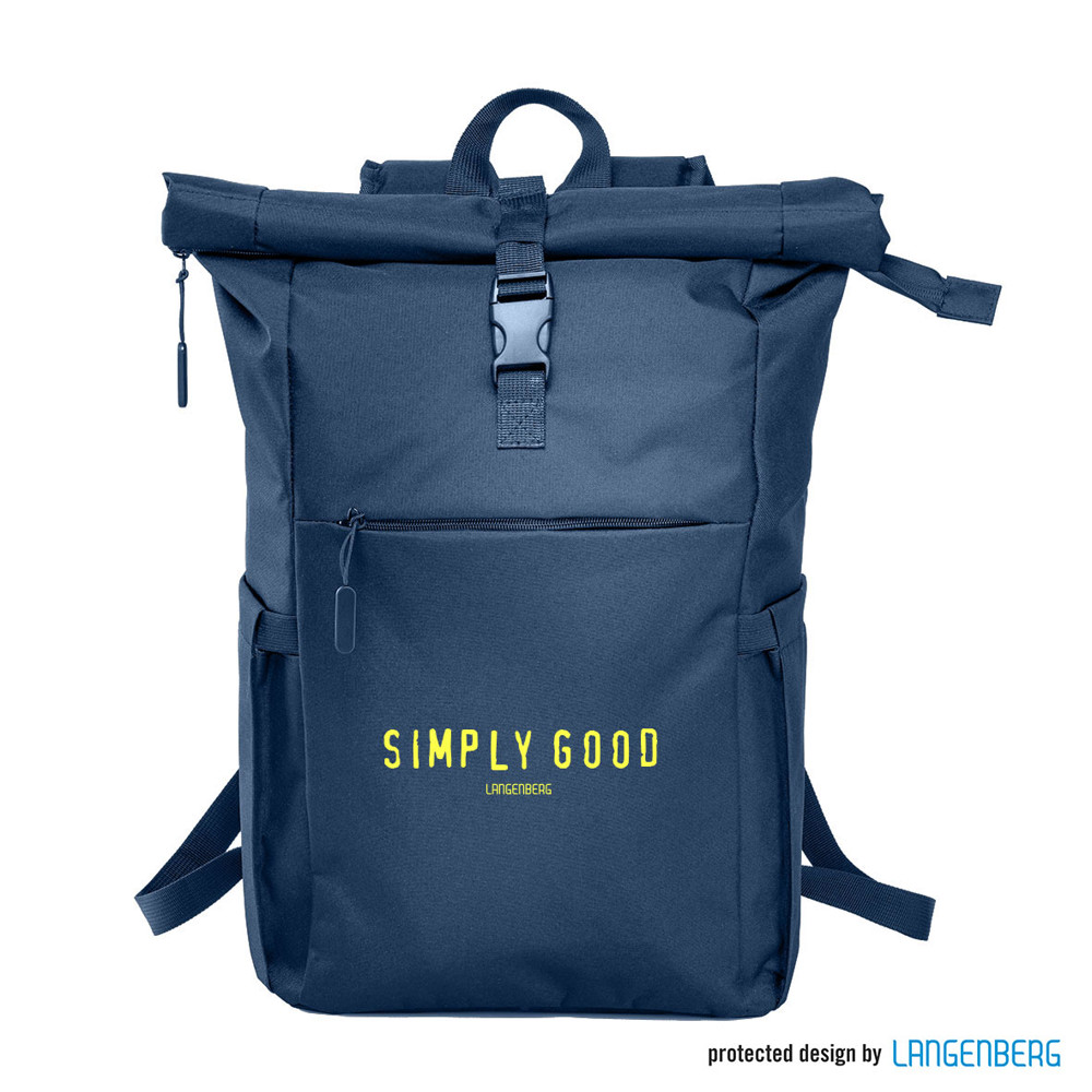 Rollup-Rucksack SIMPLE - Dunkelblau