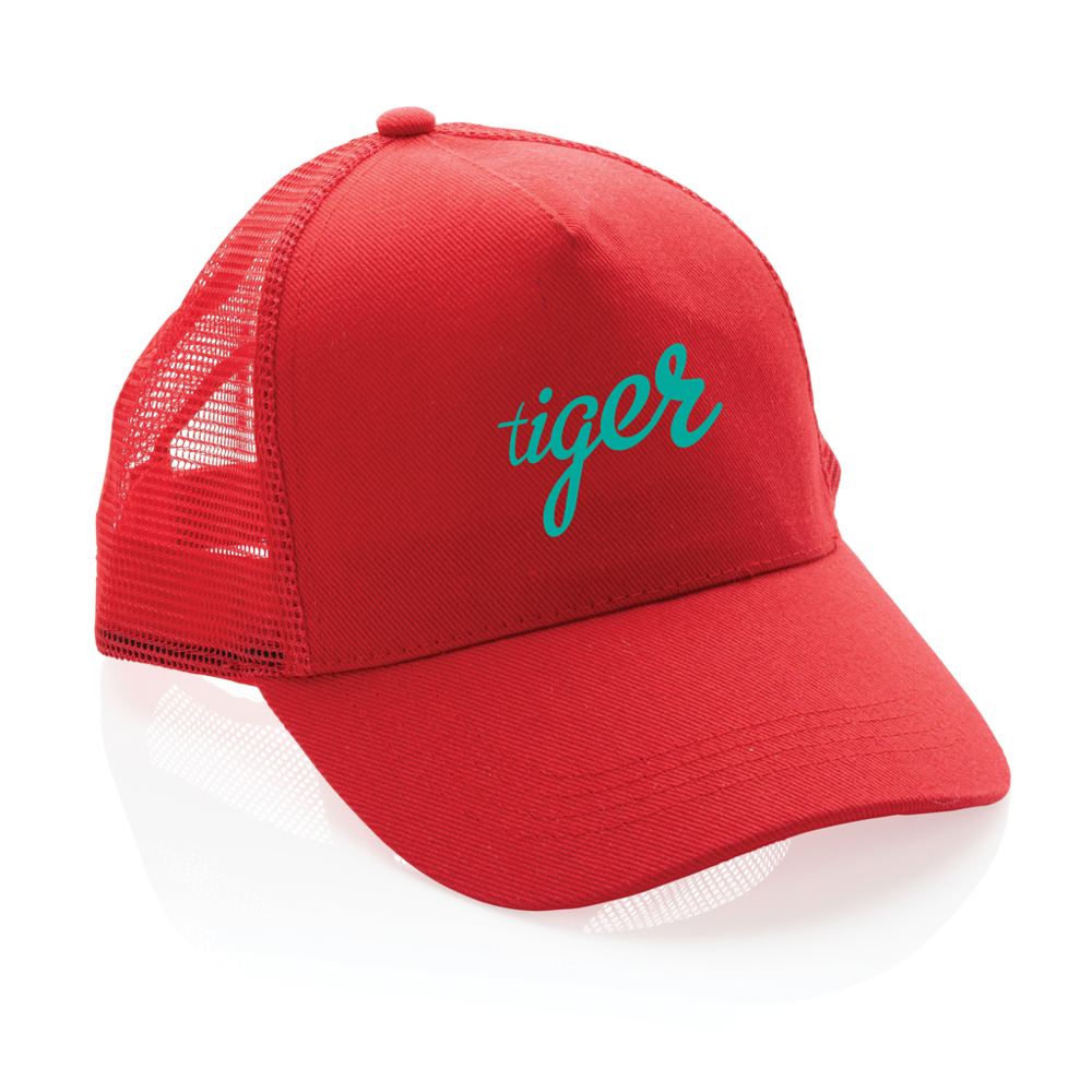 Impact AWARE™ 190gr Brushed rCotton 5 Panel Trucker-Cap