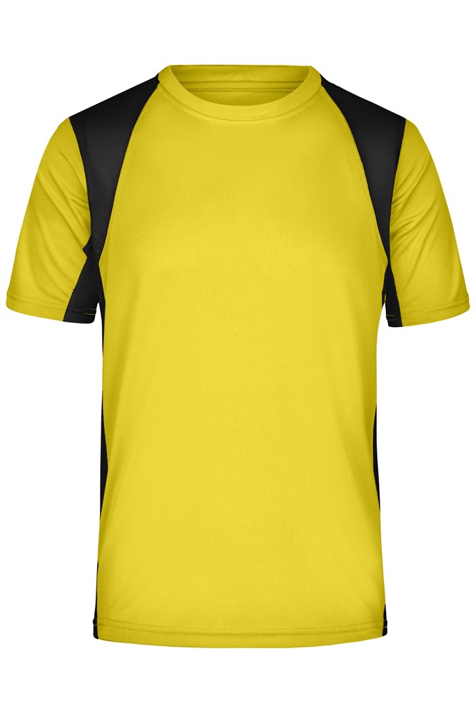 Men's Running-T - Yellow/black (ca. Pantone 109C
blackC)