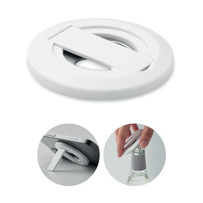 DOSENUNO - Phonehalter mit Kapselheber - Weiß