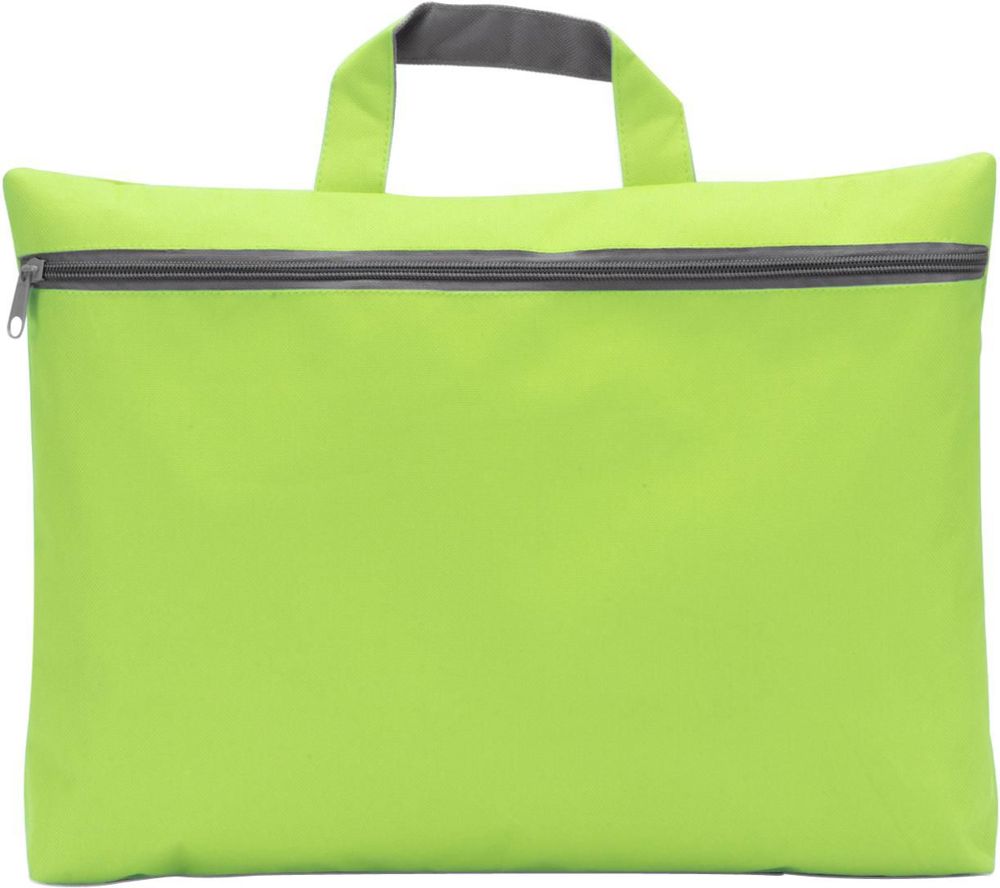 Dokumententasche aus Polyester Elfrieda - Limettengrün
