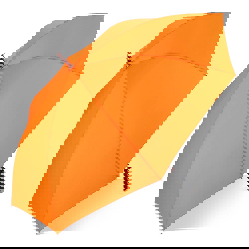 Emerantia 190T Pongee 23" Stockschirm Auto offen - Orange