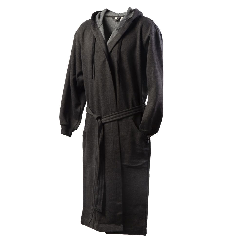 Kosta Linnewafveri Bademantel College L/XL - Dunkelgrau