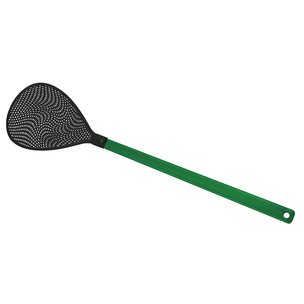 Fliegenklatsche "Oval" - grün/schwarz