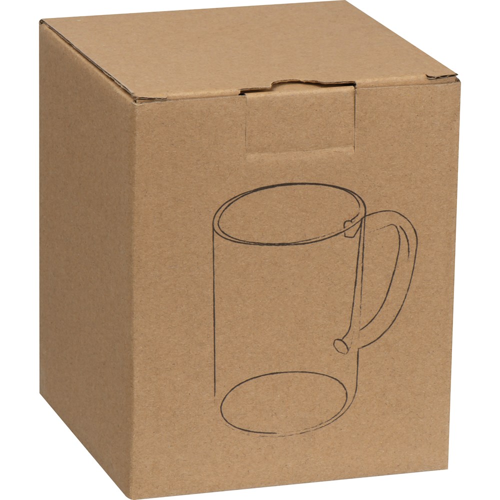 Glastasse mit farbigem Henkel, 250ml EDDA