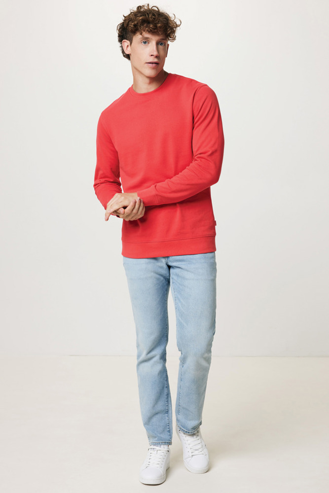 IQONIQ Zion Rundhals-Sweater aus recycelter Baumwolle