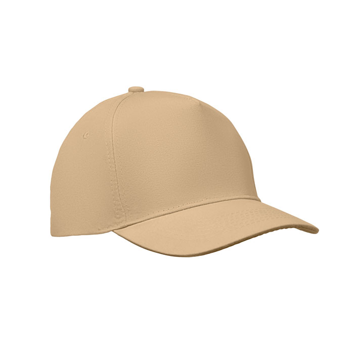 SUNNY - Baseball cap 5 panels 180gr - Elfenbein