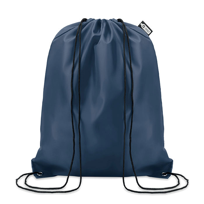 SHOOPPET - Beutel mit Kordelzug 190T RPET - Marineblau