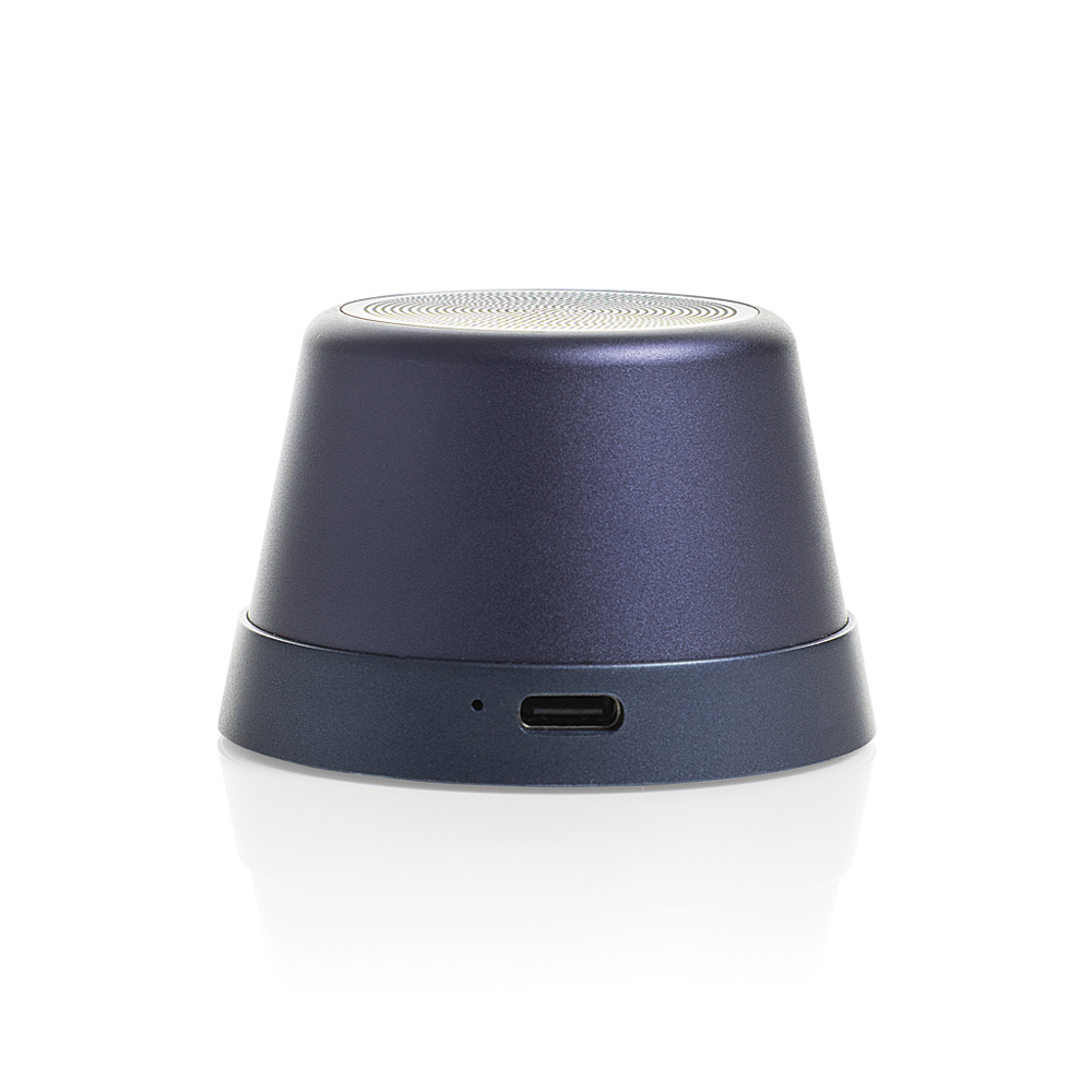 Nivio magnetischer 5W-Speaker aus RCS recyceltem Aluminium