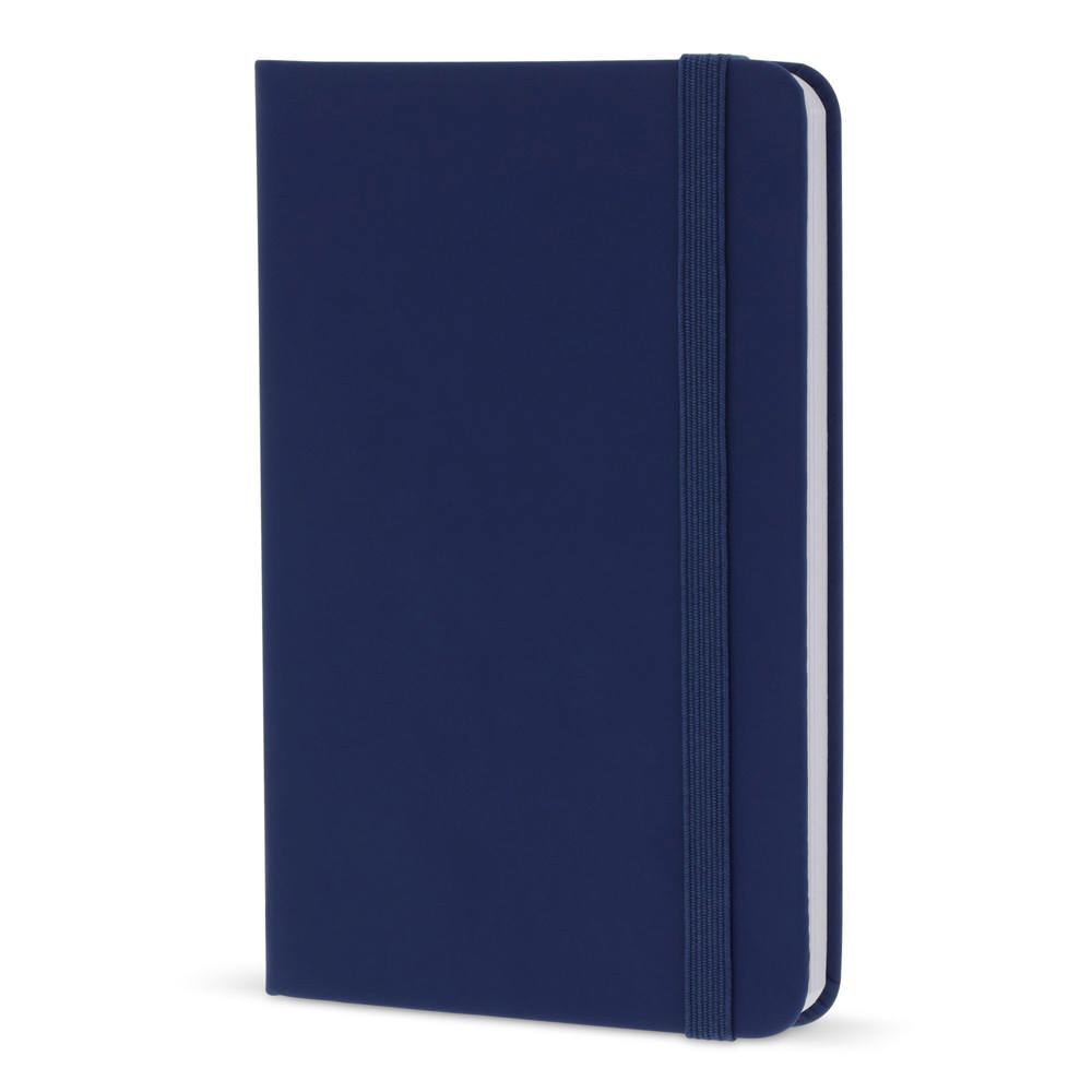 Notizbuch A6 aus PU - Dunkelblau