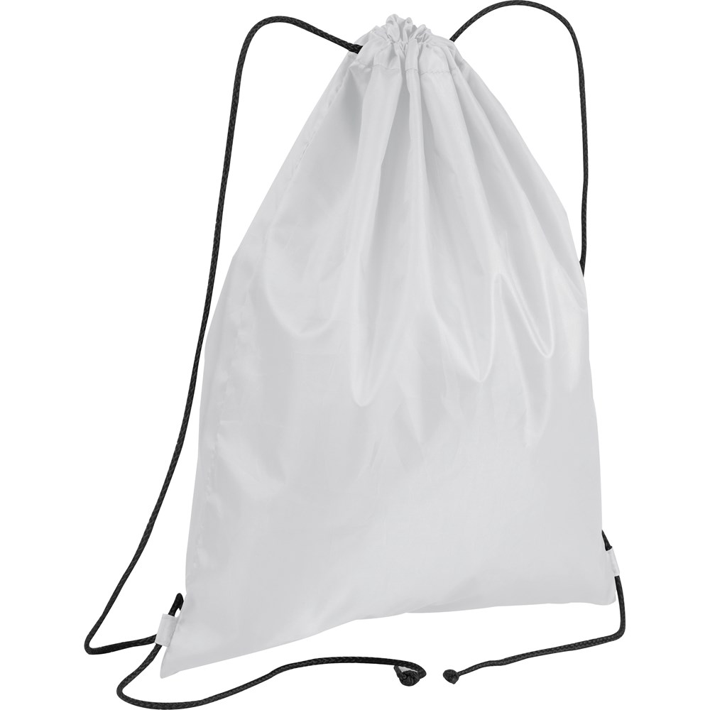 Gymbag aus recyceltem Polyester WANDA - Weiß