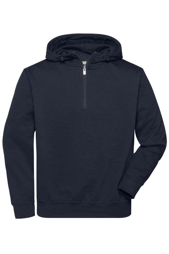 ORGANIC Workwear Half-Zip Hoody  OCS Blended