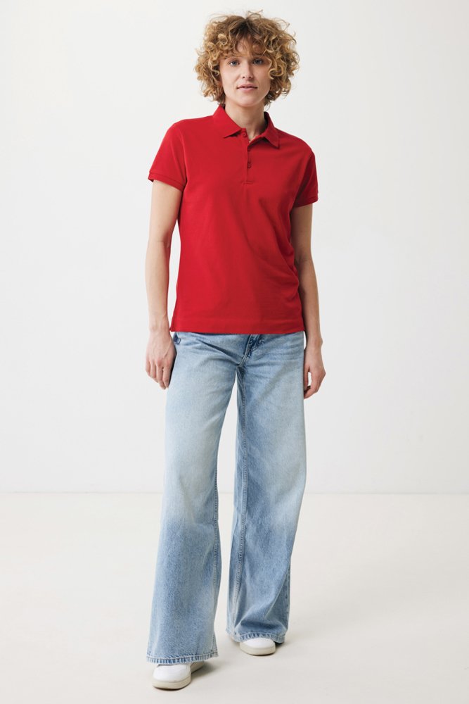 IQONIQ Yosemite Damen Piqué-Poloshirt aus rec. Baumwolle
