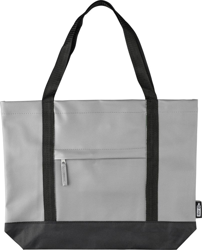 rPET Polyester (600D) Tragetasche Lumi - Grau
