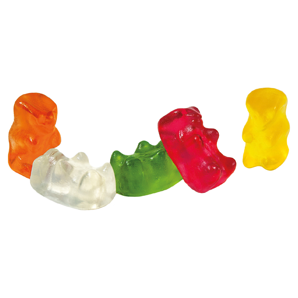 HARIBO Mini Goldbären Werbetüte 6,5 g , Inhalt: HARIBO Mini Goldbären bunt gemischt