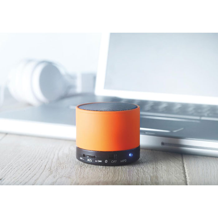 ROUND BASS - Wireless Lautsprecher, rund