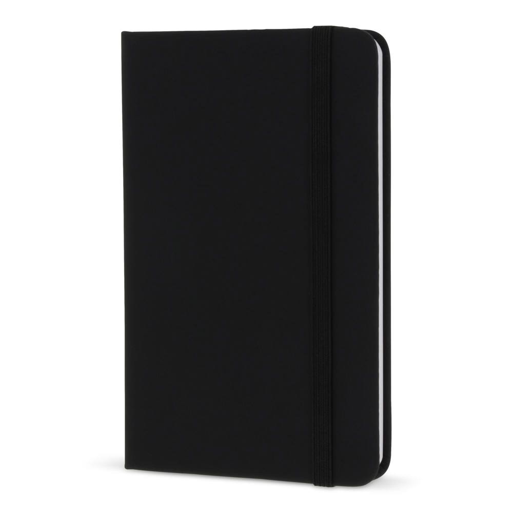 Notizbuch A6 aus PU - Schwarz