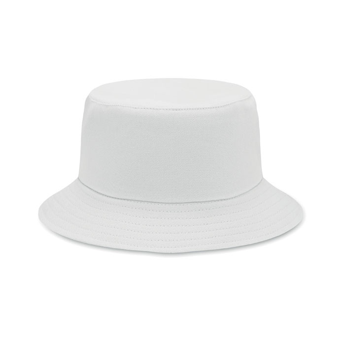 MONTI - Bucket hat polyester 260g/m² - Weiß