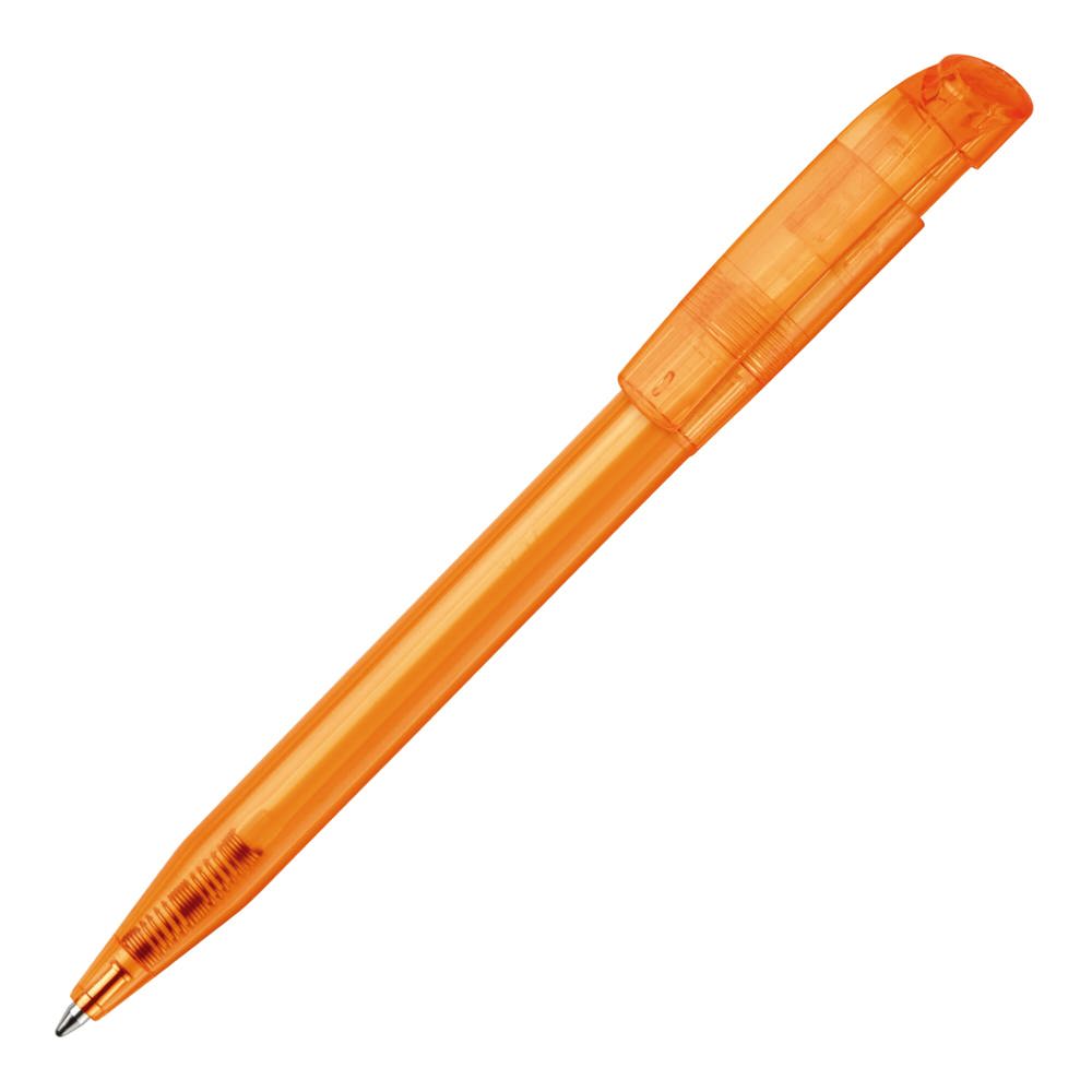 Kugelschreiber S45 Clear Transparent - Transparent / Orange
