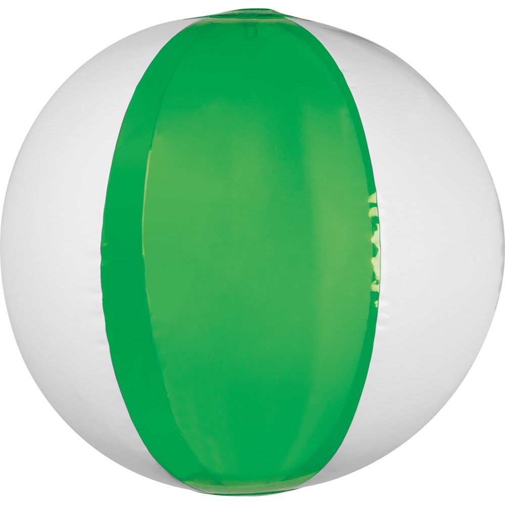Strandball bicolour farbig/transparent MARGARETHE