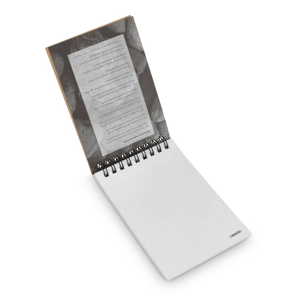 Reporter Notizbuch aus Steinpapier