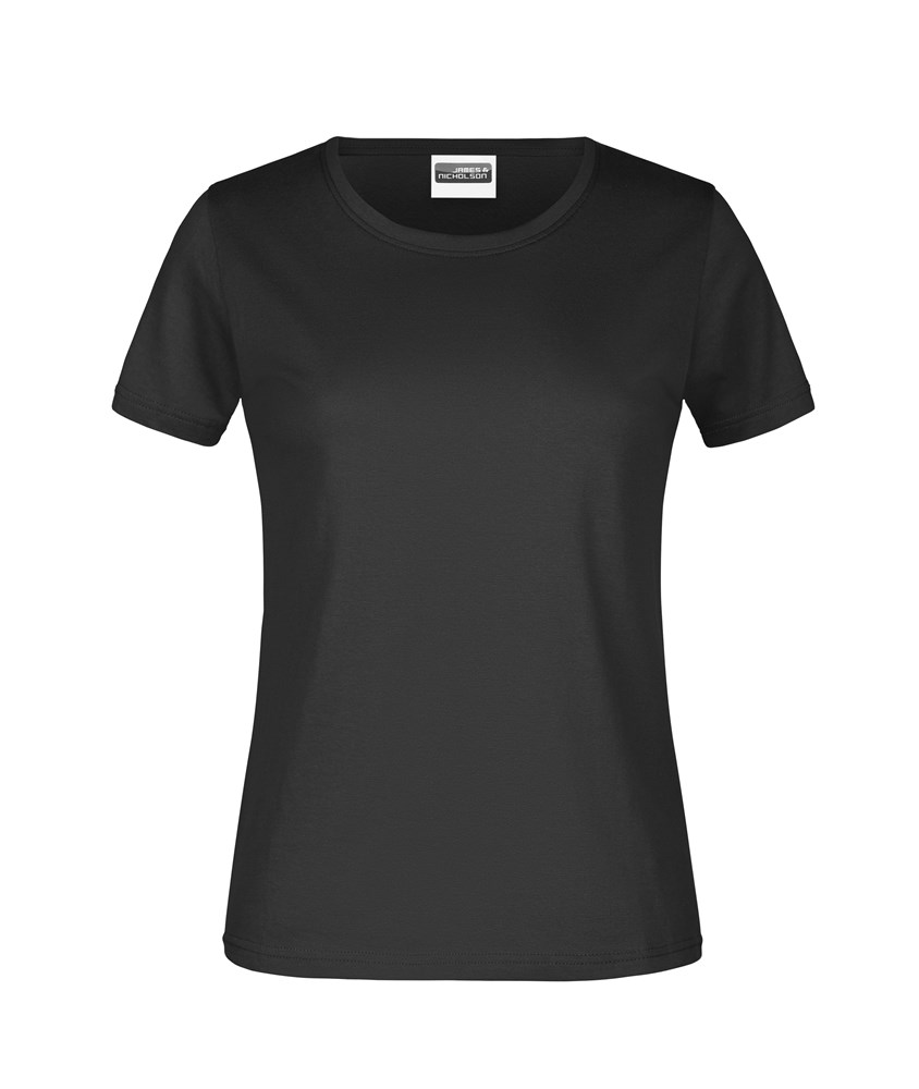 Promo-T Lady 180 - Black (ca. Pantone blackC)