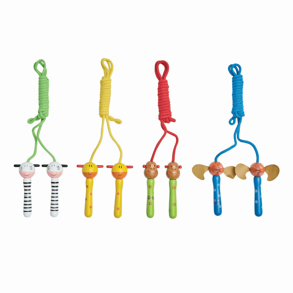 ANIMAL ANIMATION - Springseile, 4-fach sortiert, Preis pro Stück