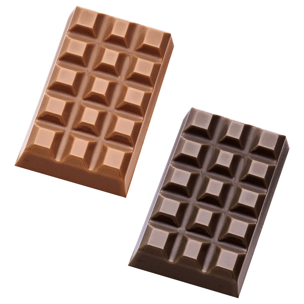 Schokolade 5 g Täfelchen 1 Stück , Inhalt: Callebaut Vollmilch