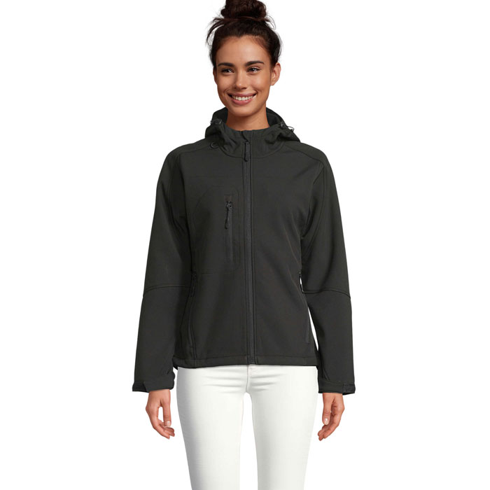 REPLAY WOMEN - REPLAY DAMEN HOOD SOFTSHELL
