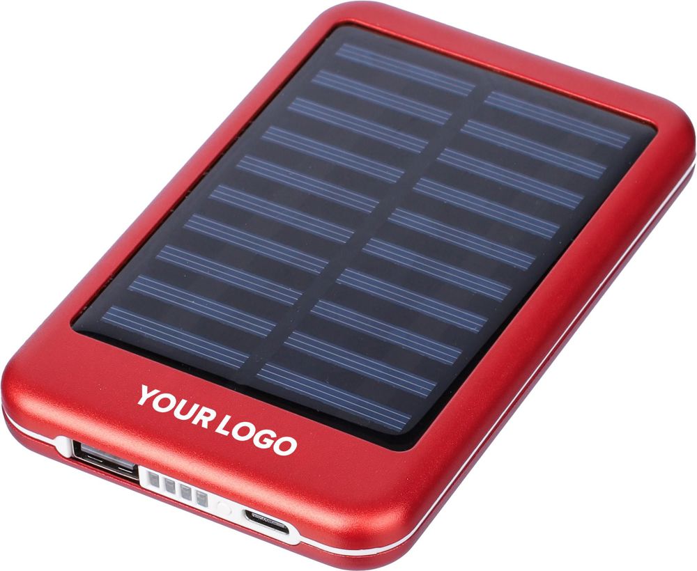 Aluminium Solar-Powerbank Tycho