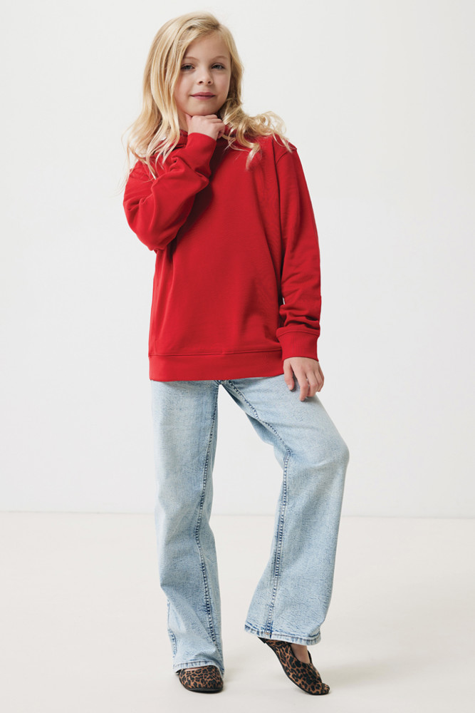 IQONIQ Yengo KidsHoodie mit Seitentaschen aus rec. Baumwolle