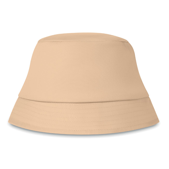 BILGOLA - Bucket hat baumwolle 160 g/m² - beige