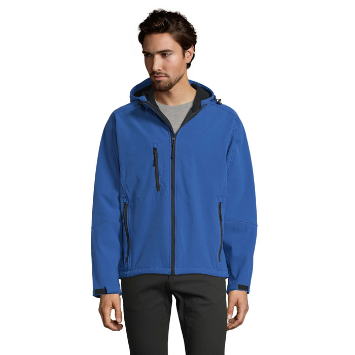 REPLAY MEN - REPLAY HERREN SOFTSHELL - Royal Blue