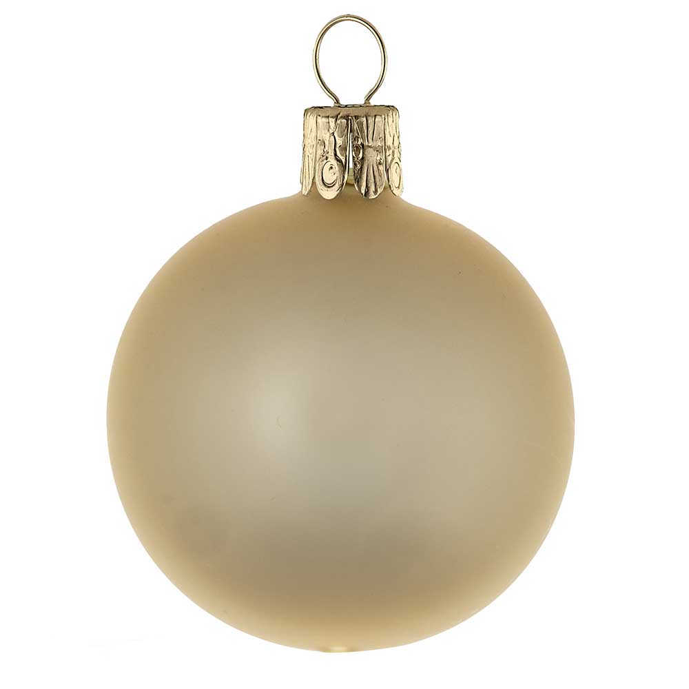 Traditionelle Glaskugel - Gold